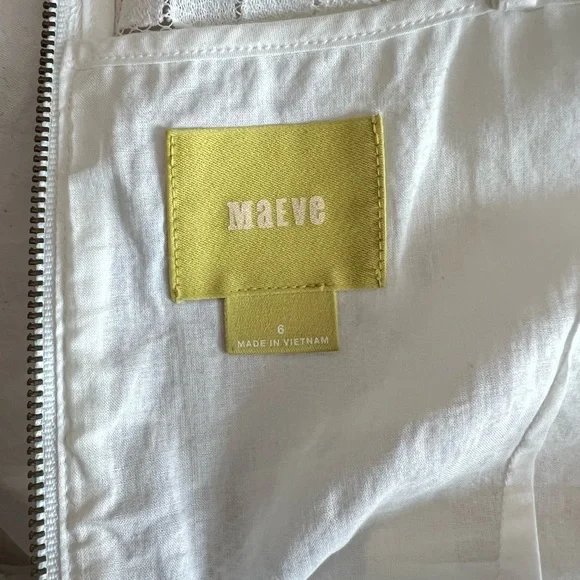 Anthropologie MAEVE Pineapple lace dress - Size 6 - Picture 8 of 10